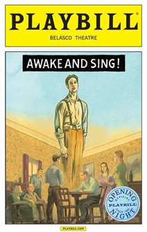 Awake and Sing Limited Edition Official Opening Night Playbill 